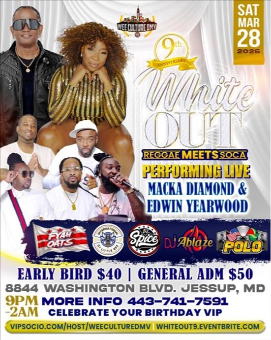 White Out Reggae Meets Soca