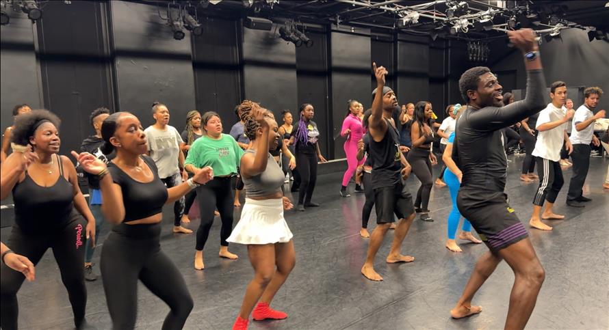 GarifunaRobics Live in Atlanta,  GA- live drumming