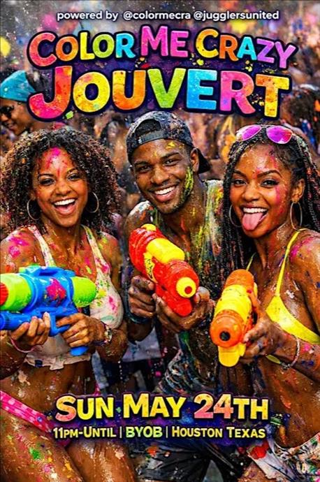 Color Me Crazy Jouvert Htown