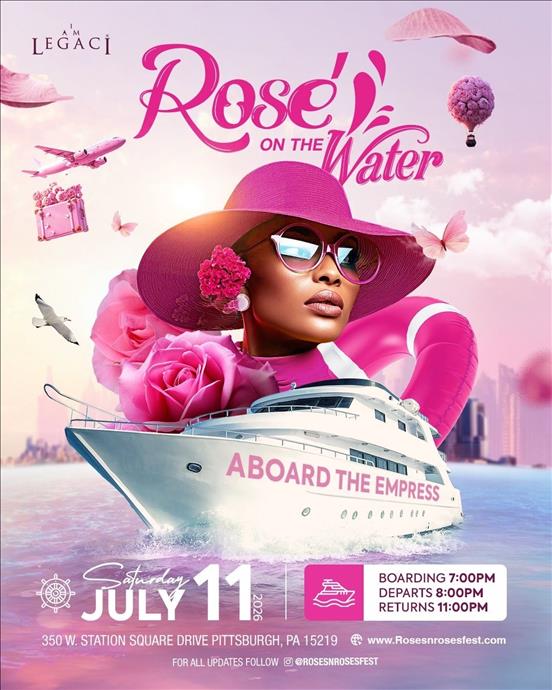 Rosé on the Water – Pittsburgh’s Pink & White Summer Boat Party