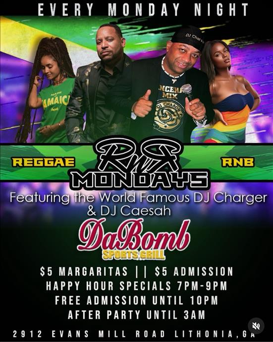 Reggae R&B Mondays