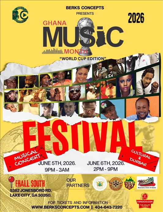 Ghana Music Month 2026 - World Cup Edition